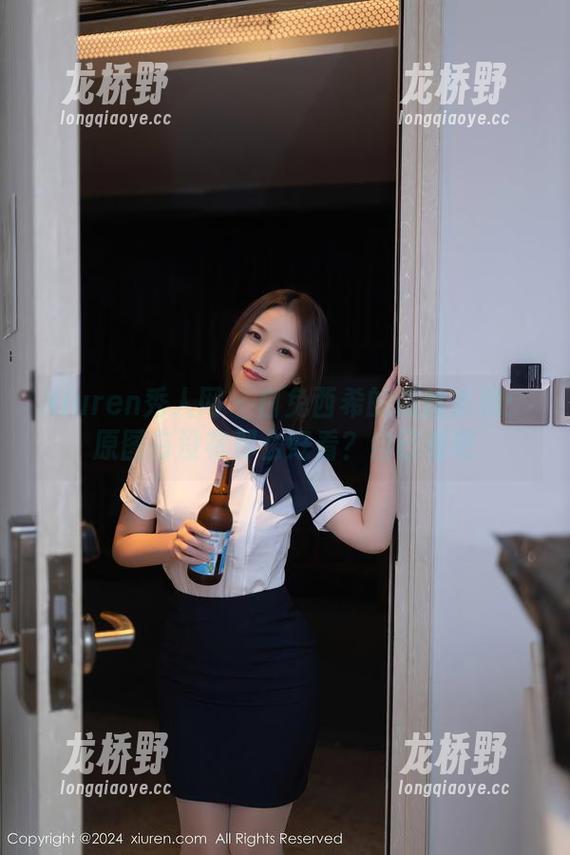 Xiuren秀人网 - 白兔西希的黑丝系列：原图有没有那么好看？自己看吧